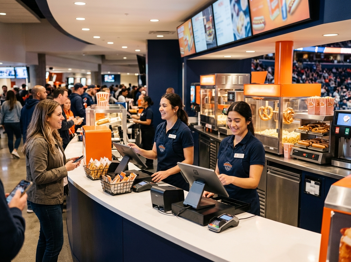 Stand Attendants & Cashiers